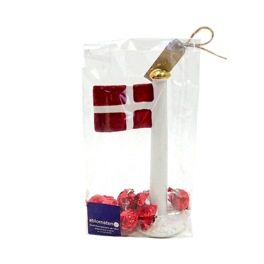 Keramikflag og chokolade