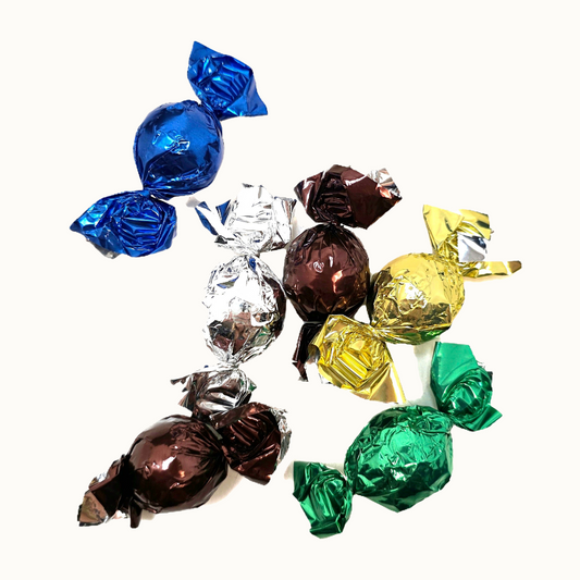 Fyldte chokoladekugler